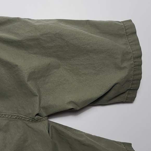 TORY BURCH 100% Cotton Bermuda Chino Olive Green Shorts Size 28 - Picture 12 of 16